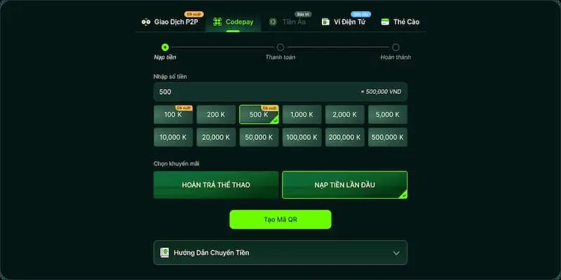 Cách nạp tiền Fo88 đơn giản